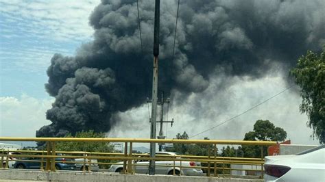 Incendio En F Brica De Aceites En Cuautitl N Izcalli