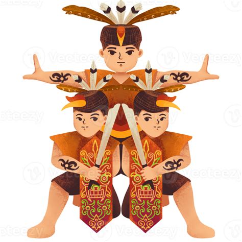 Cute Dayak Child 49130260 Png