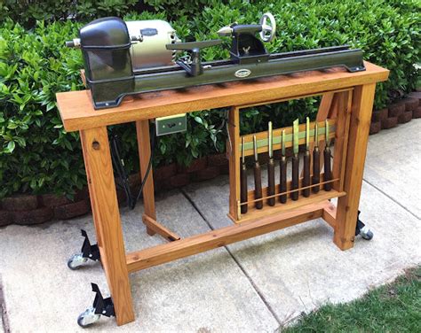 The Project Lady Craftsman 101 06242 Lathe Restoration Table Build