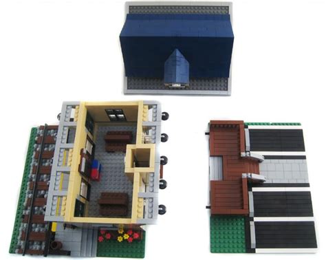 Lego Asia: Lego City Train Station & Train Signal box MOC