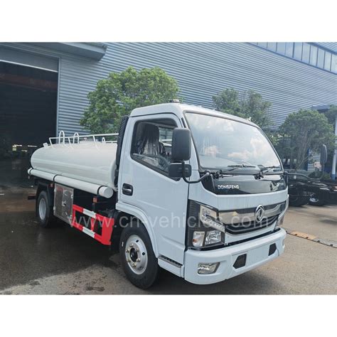 Dongfeng Captain Rhd 5000liter Ss 304 Stainless Steel Water Sprinker