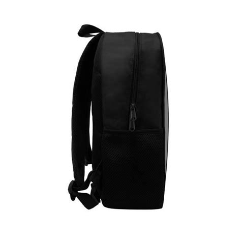 Sac Dos Scolaire Pour Enfants Mercredi Addams Noir Tissu Oxford