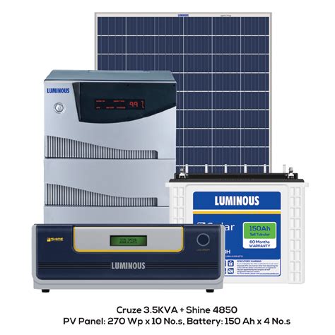 3kw Solar System Price And Details For Home In India Kenbrook Solar