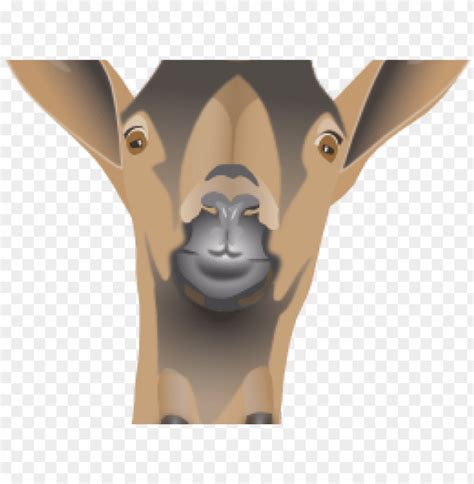 Billy Goat Head Clipart