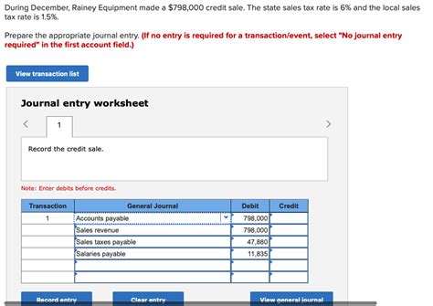 Solved During December Rainey Equipment Made A Chegg