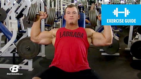 Dumbbell Shoulder Press With Hunter Labrada Exercise Guide Youtube