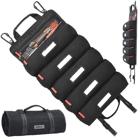 Buy Rover Gear Roll Up Tool Bag With Carabiners 5 Large Oversized