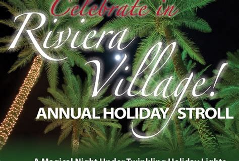 Riviera Village Christmas Stroll Best Merry Christmas Text