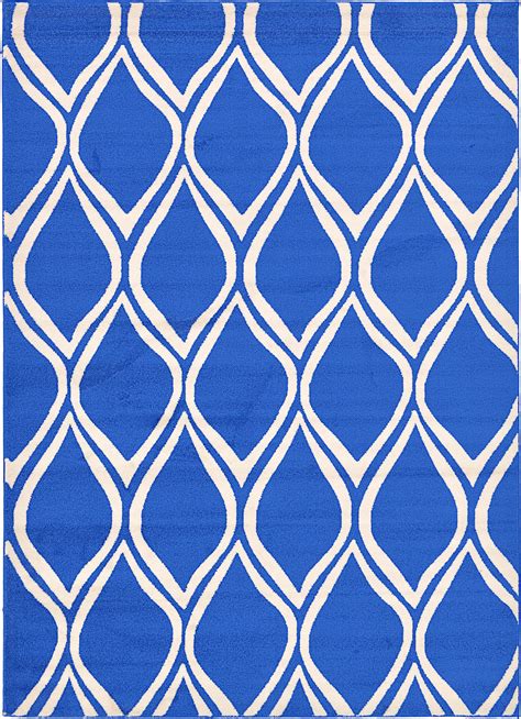 Blue 8 X 11 2 Trellis Rug Esalerugs