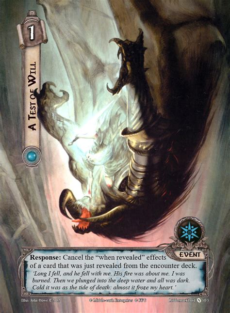 Lotr Lcg Alt Art Gandalf V Balrog John Howe Abyss Flickr