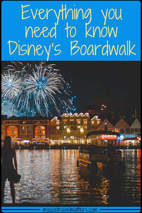 Disneys Boardwalk 101 • Mouse Travel Matters Disney Boardwalk