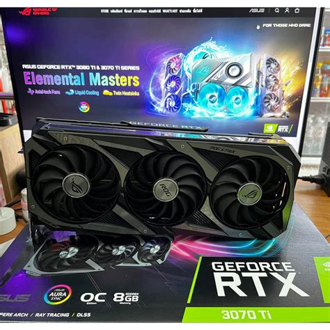 3070ti การ์ดจอ RTX 3070TI ROG ASUS VGA ROG-STRIX-RTX3070TI-O8G-GAMING ...