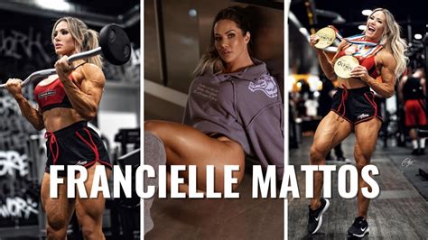 FRANCIELLE MATTOS WELLNESS 3X OLYMPIA YouTube