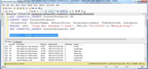 Sql Server Tips From The Development Series Overriding Identity Fields Day 9 Of 35 Sql