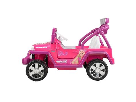 Power Wheels Barbie Deluxe Jeep Wrangler Barbie Pink