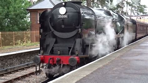 Sr Merchant Navy Class Locomotive Gloucestershire Warwickshire