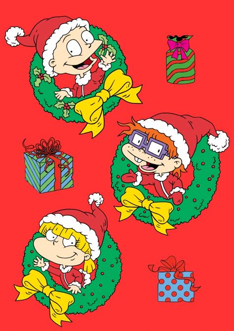 Rugrats Xmas Vraies Cartes Postales En Ligne