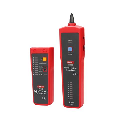 UNI-T UT682 Wire Tracker Transmitter / RJ11 RJ45 Wire tracker receiver