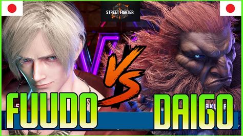 SF6 SEASON 2FUUDO EDD VS DAIGO AKUMA STREET FIGHTER 6 HIGH LEVEL