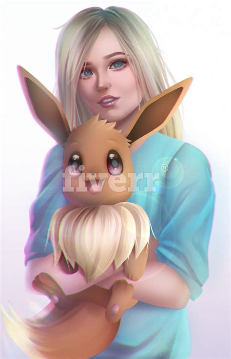 Draw You As A Pokemon Trainer In My Art Style By Soaplady