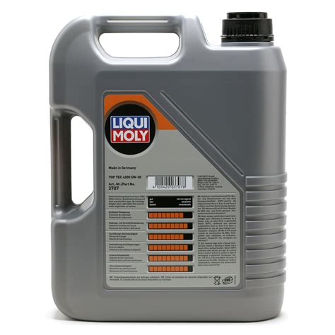 Liqui Moly W Top Tec Longlife Iii Motor L L Kanister