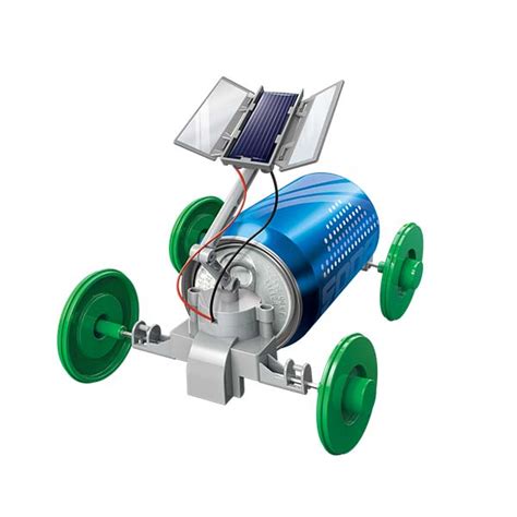 Kit Constructie Masina Solara Solar Rover Green Science 4M