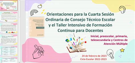 Presentaci N En Powerpoint Y Pdf De Las Orientaciones Para La Cuarta