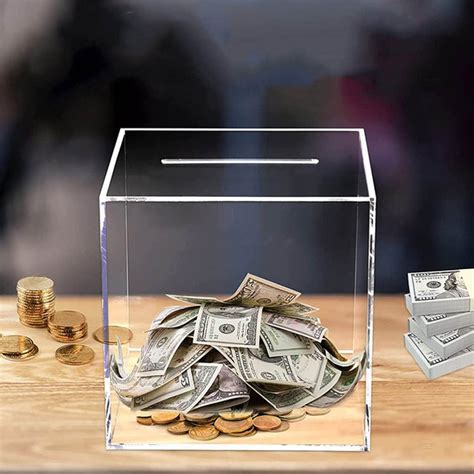 aoksee Storage & Organization Clearance, 1PC Clear Bank For Adults