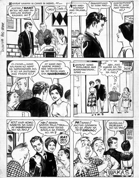 Pinoy Komiks Short Story Page Of In Tristan Lapoussiere