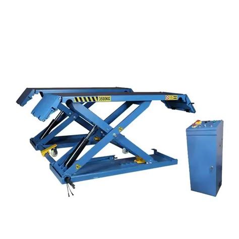 Kg Inground High Rise Scissor Lift Car Lift Car Hoist Scissor