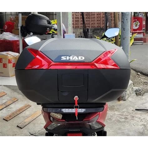 Jual Box Motor Box Touring Shad Sh Sh White Terbaru Shopee Indonesia