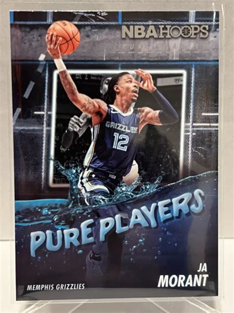 Insert Ja Morant Pure Players 2023 24 Panini Nba Hoops Insert Grizzlies