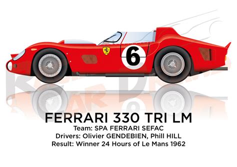 Ferrari Tri Lm N Winner Hours Of Le Mans