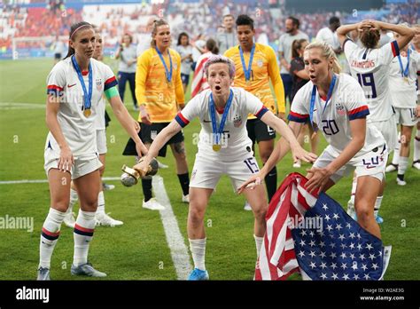 7 July 2019 Lyon France Fifa Womens World Cup France 2019 Final Usa V