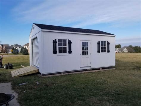 Custom Michigan Amish Sheds Made In Usa Storage Sheds