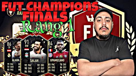 FIFA 22 FUT CHAMPIONS FINALS RANG 1 REWARDS YouTube