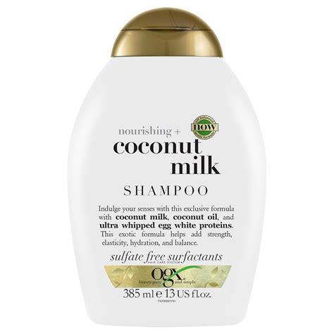 Ogx Nourishing Coconut Milk Moisturizing Shampoo For