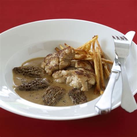 Recette vidéo Ris de veau à la crème et aux morilles ladepeche fr