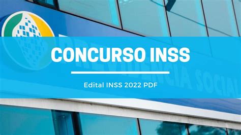 Edital INSS 2022 PDF Baixe Aqui Blog EnConcursos