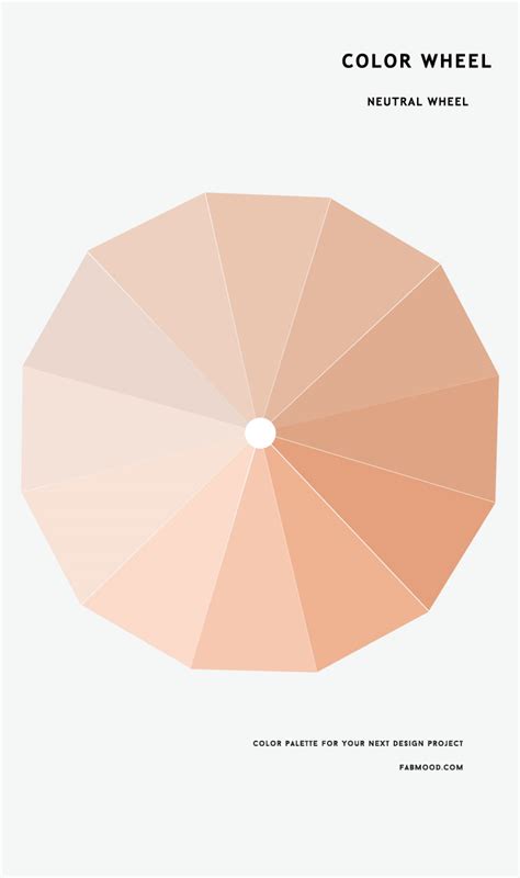 Neutral Color Wheel Chart