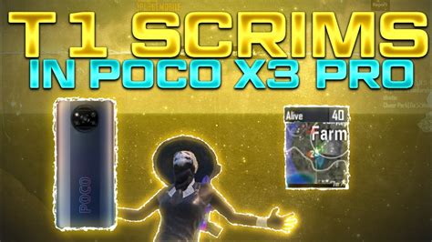 Poco X Pro T Scrims Gameplay Poco X Pro Competitive Gameplay