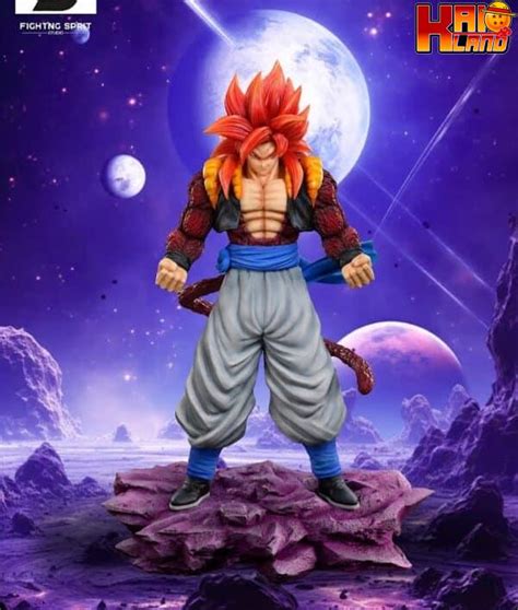 Dragon Ball Fighting Spirit Studio Gogeta Ss Resin Statue Kaioland