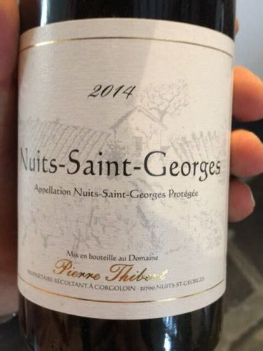 Pierre Thibert Nuits Saint Georges Vivino Canada