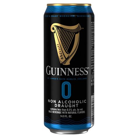 Guinness Draught 0 Non Alcoholic Stout Beer - Shop Beer at H-E-B