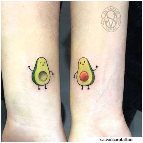 Tattoo Di Coppia Avocado Cute Couple Tattoos Couple Tattoos Him And