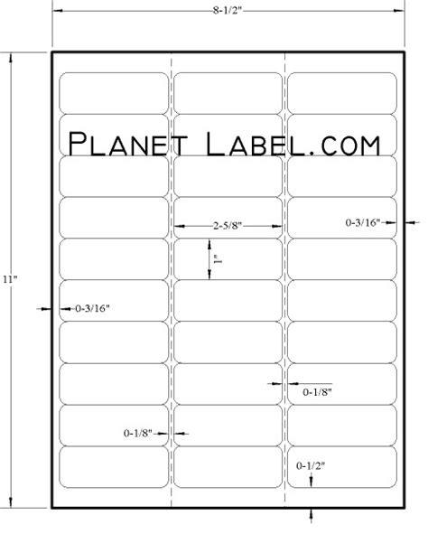 Staples Avery 5160 Template Avery 5160 8160 Label Template Bing Images ...