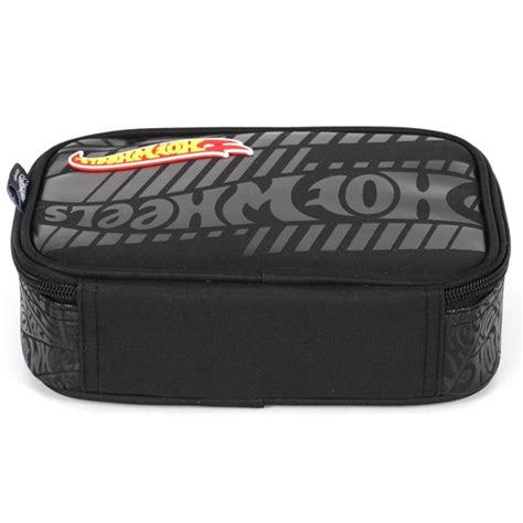 Estojo Box Oficial Hot Wheels Luxcel Preto Et Starhouse Mega Store