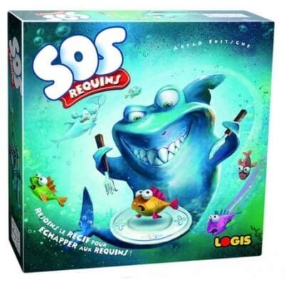 Règle du jeu SOS Requins jeu de société Bibliojeu