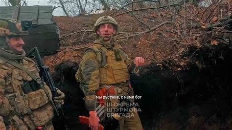 Video Ukrainska soldater låtsas vara ryssar och tar sex fångar TechBreak