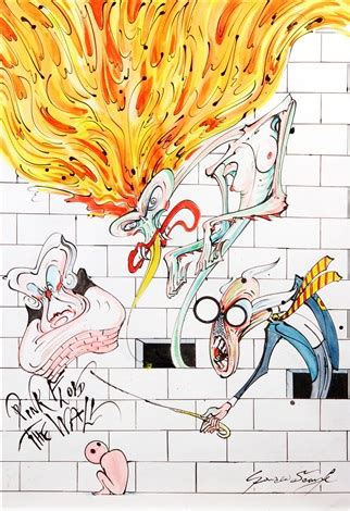 Pink Floyd The Wall Teacher Wife Mother And Pink By Gerald Scarfe